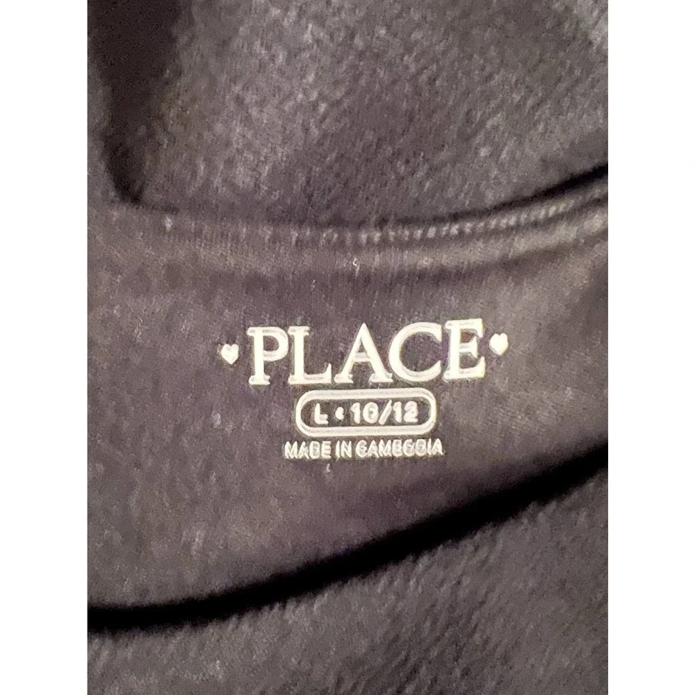 Children's Place Black White Waist Size L 10/12 31" Long x 14" Pit to Pit - Picture 3 of 5